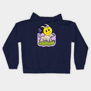 Smiley Capricorn Kids Hoodie